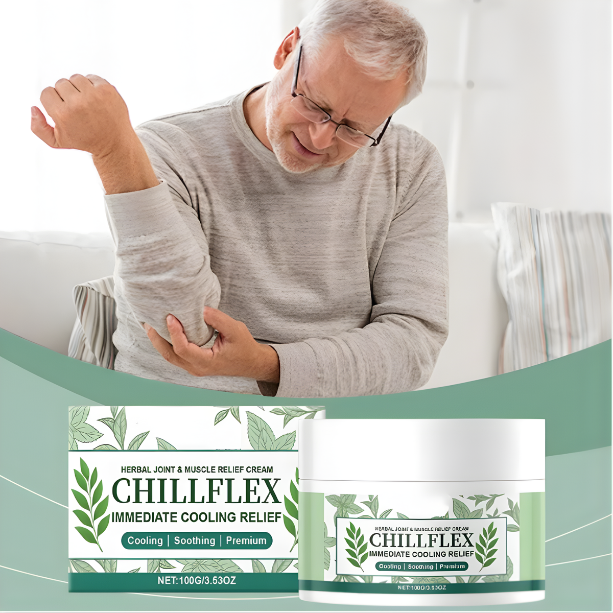 Crema ChillFlex Alivia Músculos Viral