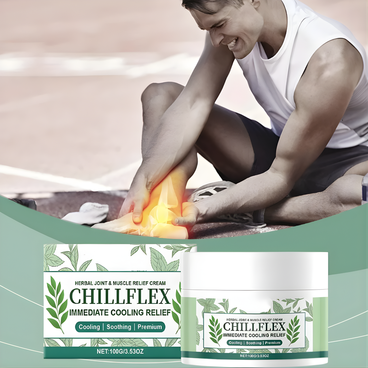 Crema ChillFlex Alivia Músculos Viral