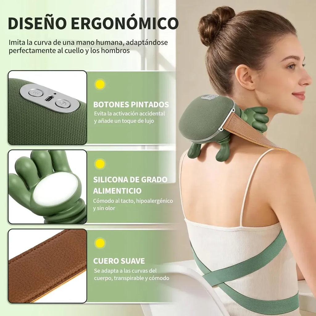 Masajeador Eléctrico Cuello Hombros Mini