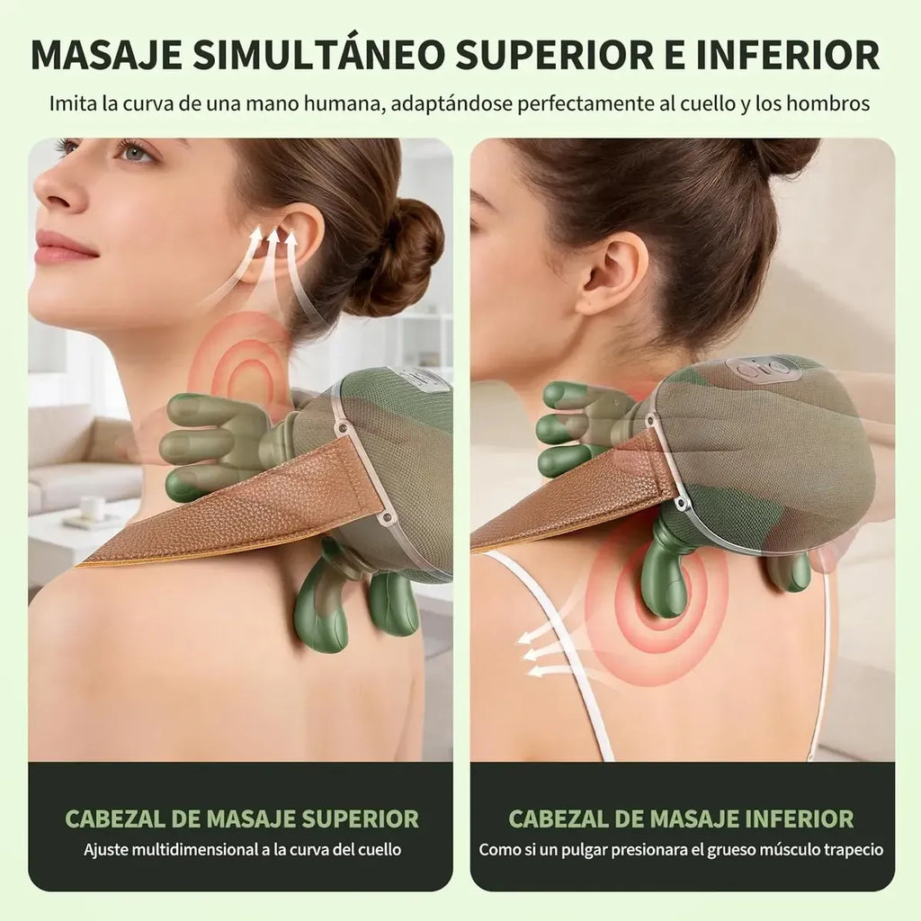 Masajeador Eléctrico Cuello Hombros Mini