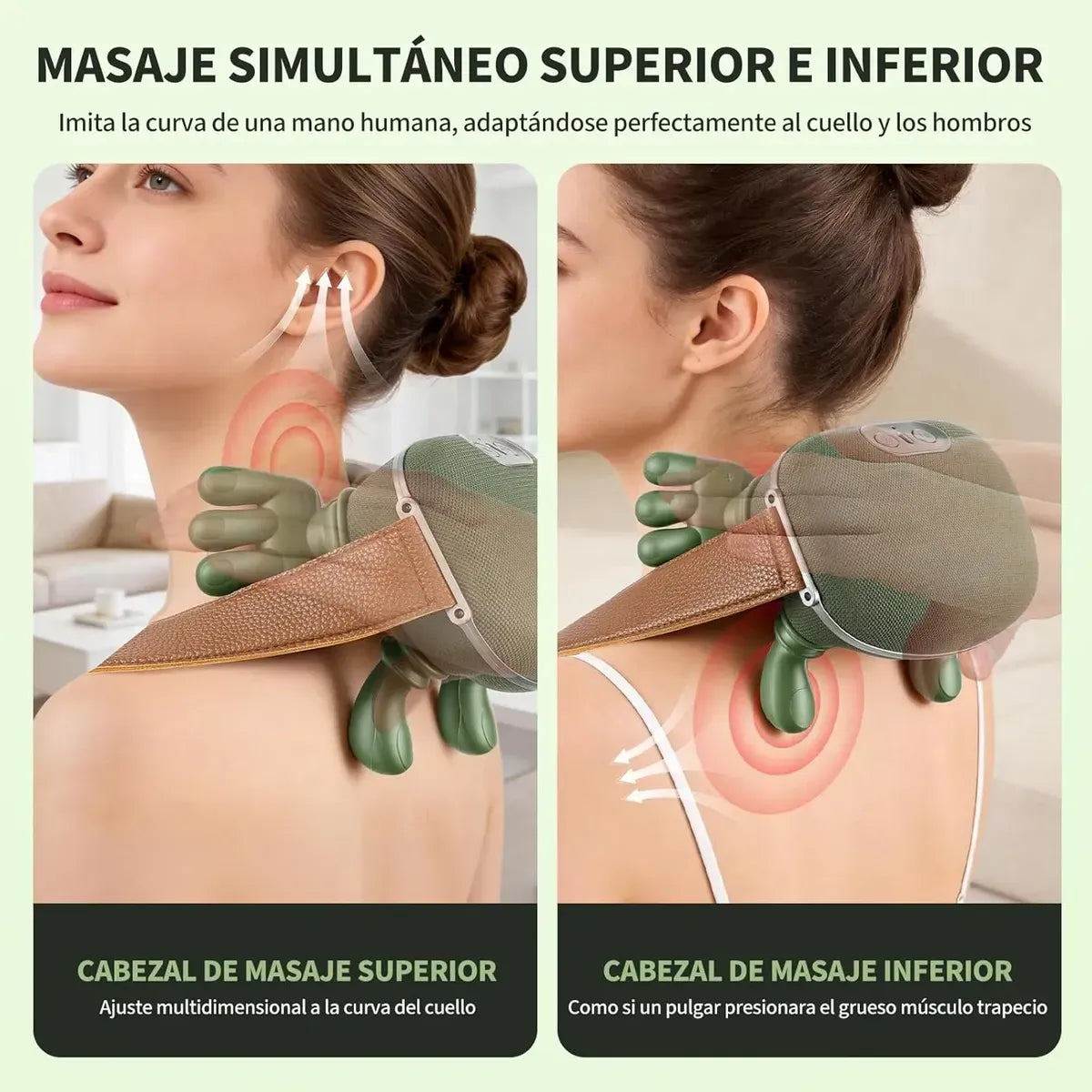 Masajeador Eléctrico Cuello Hombros Mini